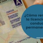 Cómo renovar el permiso de conducción