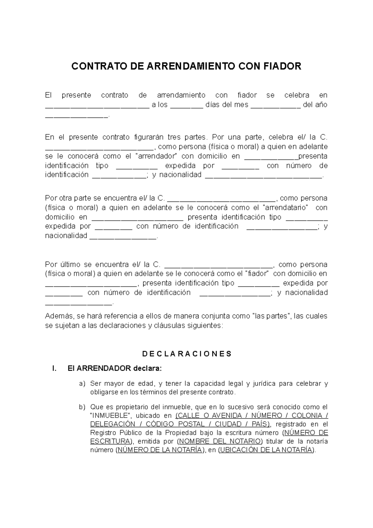 ¿Y si tu contrato de arrendamiento fuera como un seguro de vida para tu inversión?