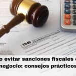 Cómo evitar sanciones tributarias en España