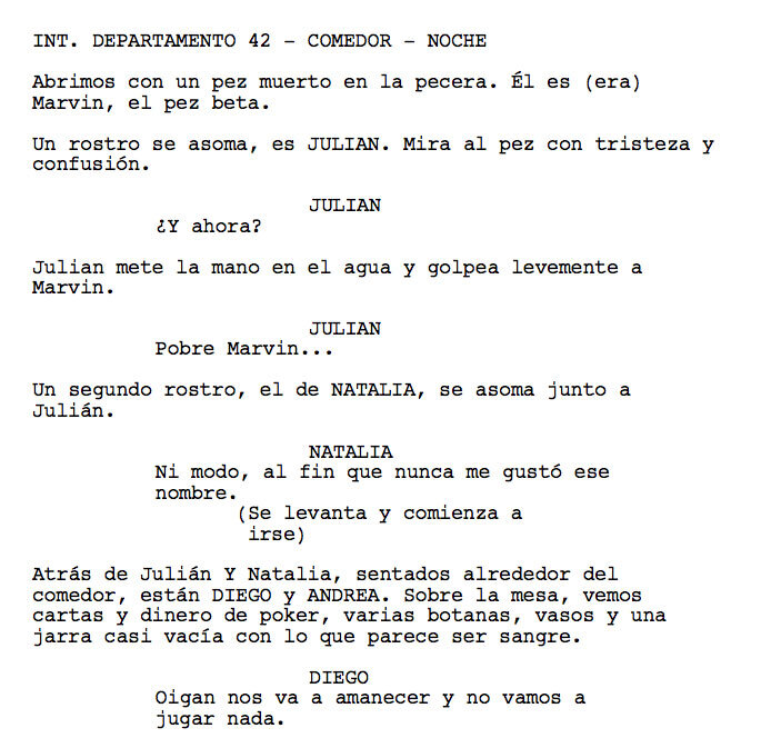 ¿Qué pasaría si registras cada minuto como un guion de película?