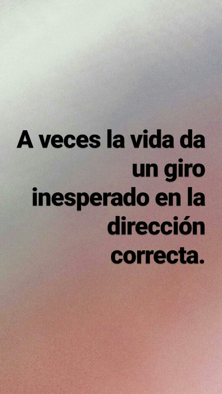 ¿Y si tu vida da un giro inesperado?