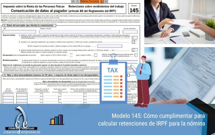 Cómo calcular IRPF en la nómina - Es Legal