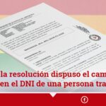 Guía para el cambio de sexo en documentos