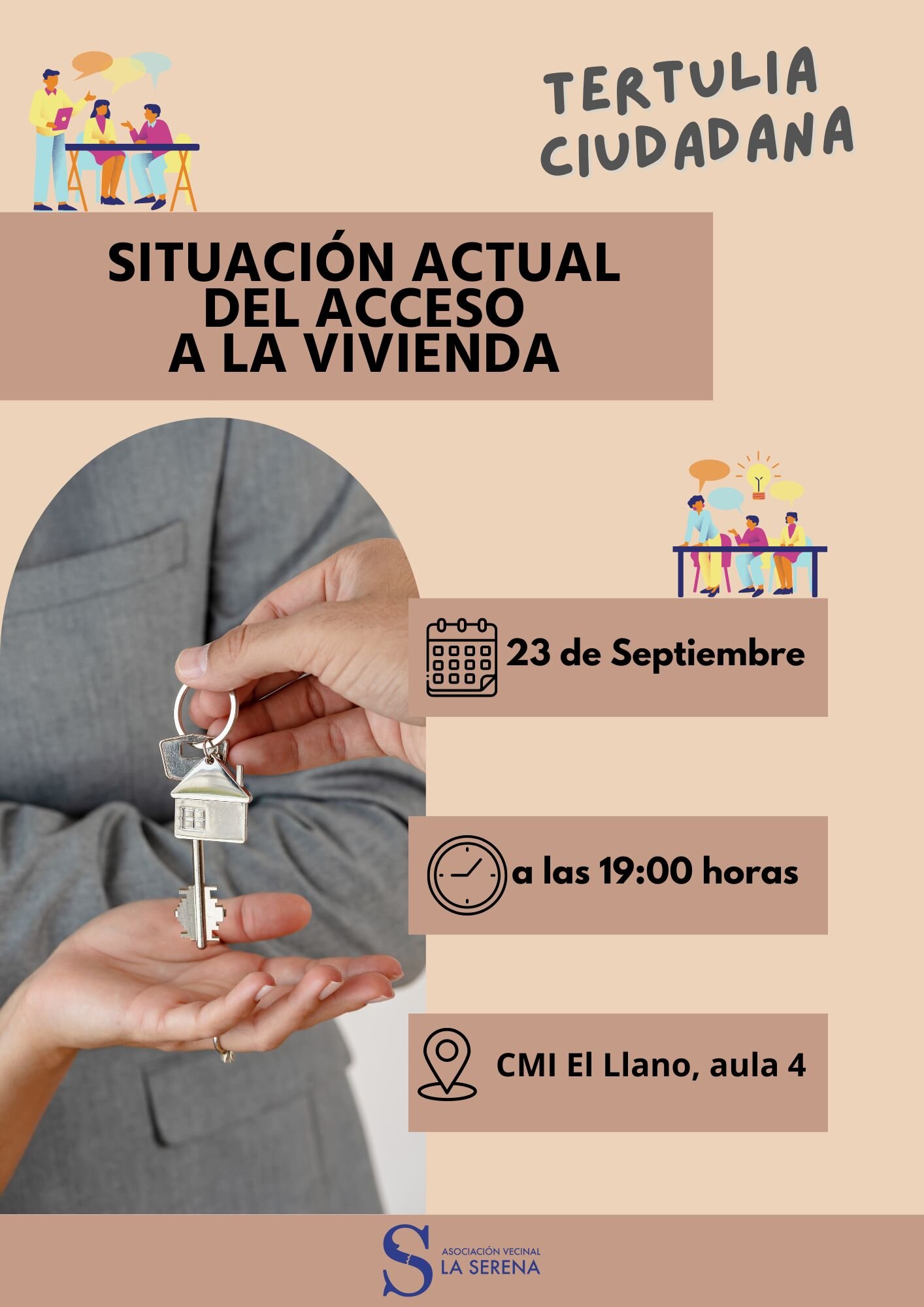 ¿Y si pruebas a convertirte en el alma de una tertulia vecinal?
